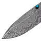 Нож складной Boker 1969 Z28-Damast (длина 186 мм, лезвие 80 мм), синий