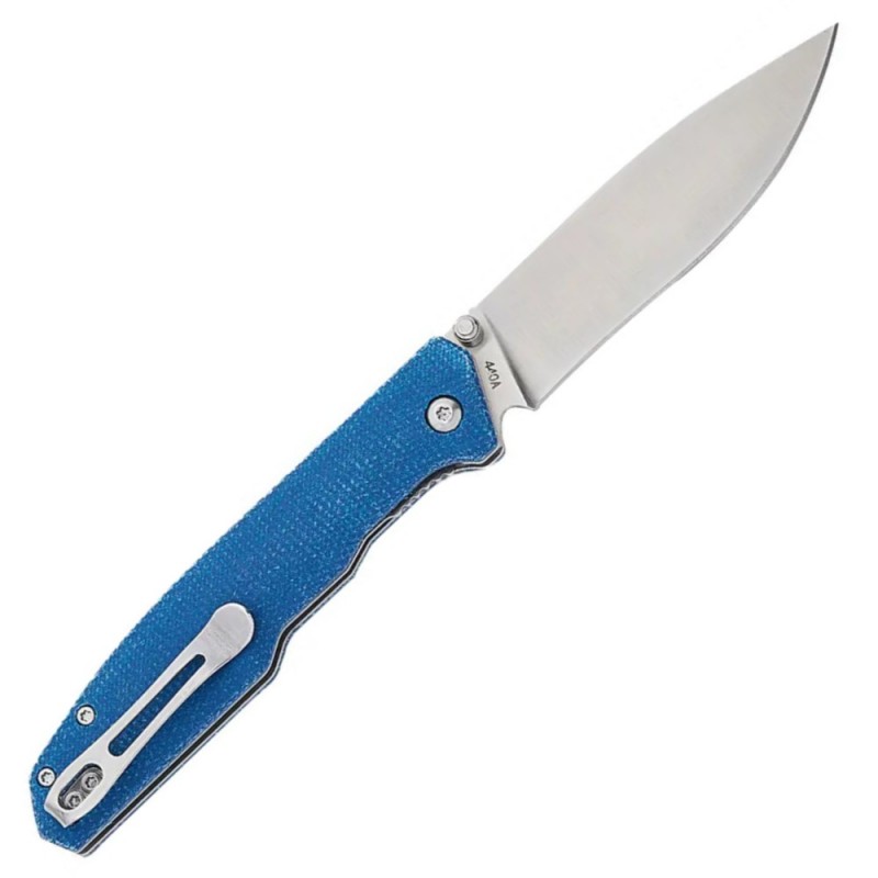 Нож складной Boker Magnum Deep Blue Canvas (длина 205 мм, лезвие 90 мм), синий