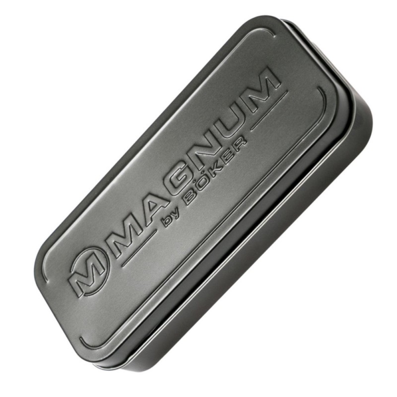 Ніж складаний Boker Magnum Iguanodon (довжина 195 мм, лезо 80 мм), оливковий