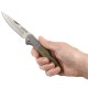 Нож складной Boker Magnum Nice (длина 195 мм, лезвие 84 мм), оливковый