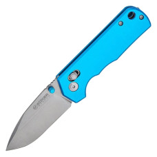 Ніж складаний Boker Magnum Rockstub Blue Elox (довжина 160 мм, лезо 67 мм), блакитний