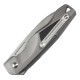 Нож складной Boker Plus Aluma (длина 220 мм, лезвие 91 мм), серый