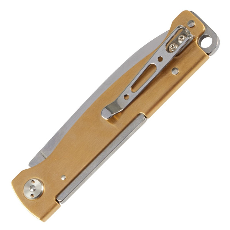 Ніж складаний Boker Plus Atlas Brass (довжина 166 мм, лезо 70 мм)