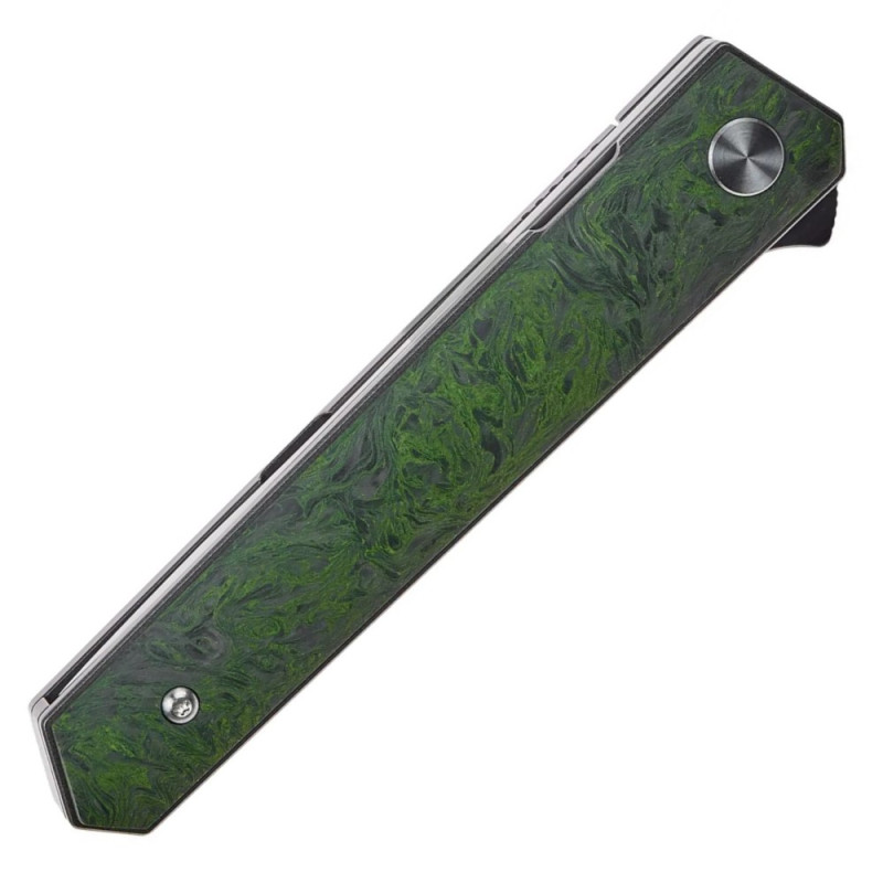 Нож складной Boker Plus Kwaiken Mini LE (длина 185 мм, лезвие 77 мм), зеленый