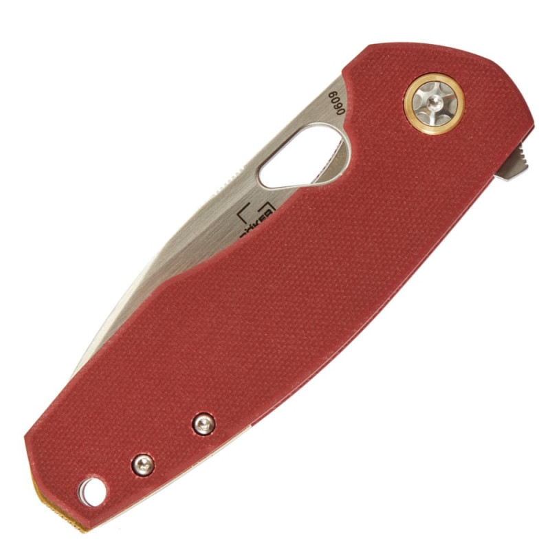 Нож складной Boker Plus Little Friend (длина 188 мм, лезвие 78 мм), коричневый