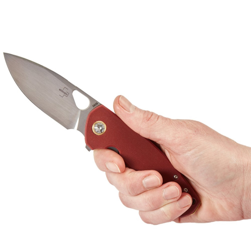 Нож складной Boker Plus Little Friend (длина 188 мм, лезвие 78 мм), коричневый