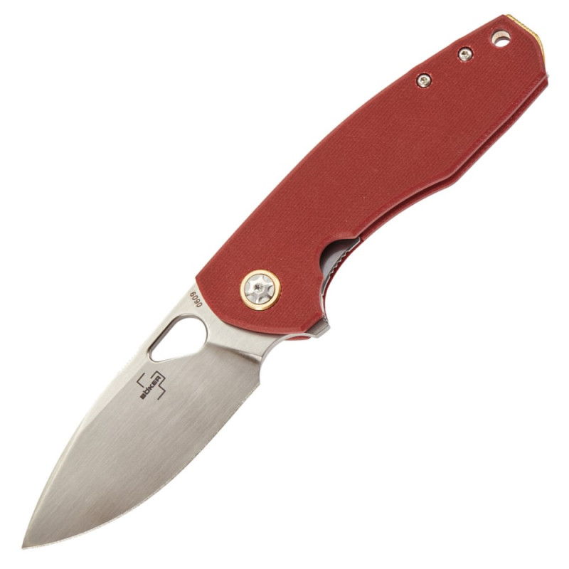 Нож складной Boker Plus Little Friend (длина 188 мм, лезвие 78 мм), коричневый