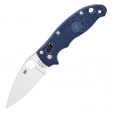 Ніж складаний Spyderco Manix 2 (довжина: 204 мм, лезо: 86 мм), темно-синій