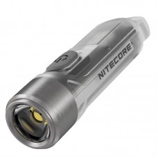 Фонарь наключный Nitecore TIKI (Osram P8 LED + UV, 300 люмен, 7 режимов, USB-С), прозрачный