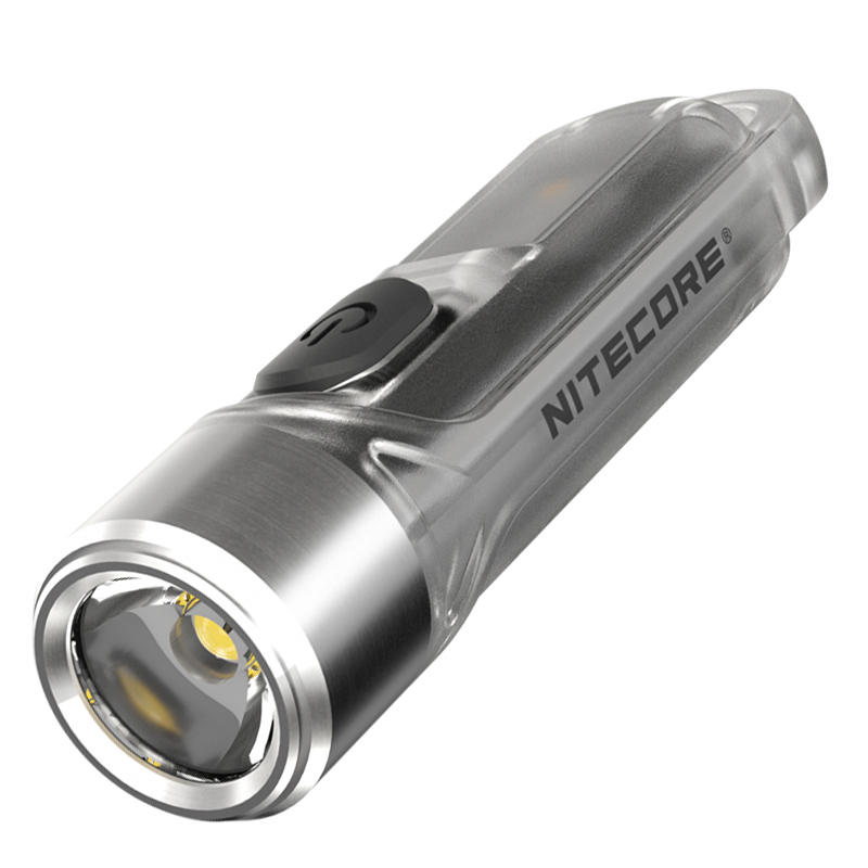 Ліхтар наключний Nitecore TIKI GITD (Osram P8+UV, 300 люмен, 7 режимів, USB-С), люмінесцентний