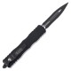 Ніж автоматичний Microtech Dirac Double Edge Tactical напівсерейтор (довжина: 184 мм, лезо: 74 мм)