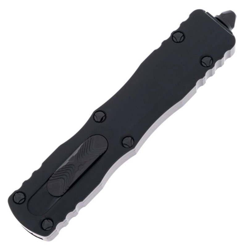 Ніж автоматичний Microtech Dirac Double Edge Tactical напівсерейтор (довжина: 184 мм, лезо: 74 мм)