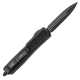 Ніж автоматичний Microtech Makora Double Edge BB Tactical (довжина 215 мм, лезо 82 мм), чорний