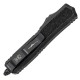 Ніж автоматичний Microtech Makora Double Edge BB Tactical (довжина 215 мм, лезо 82 мм), чорний