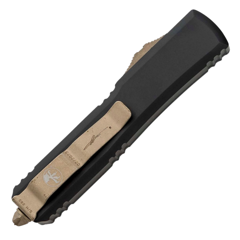 Ніж автоматичний Microtech Ultratech Double Edge Dead Mans Hand (довжина: 212 мм, лезо: 85 мм)