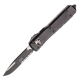 Ніж автоматичний Microtech Ultratech Drop Point напівсерейтор (довжина: 212 мм, лезо: 85 мм)
