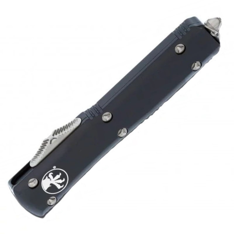 Ніж автоматичний Microtech Ultratech Double Edge напівсерейтор (довжина: 212 мм, лезо: 86 мм)