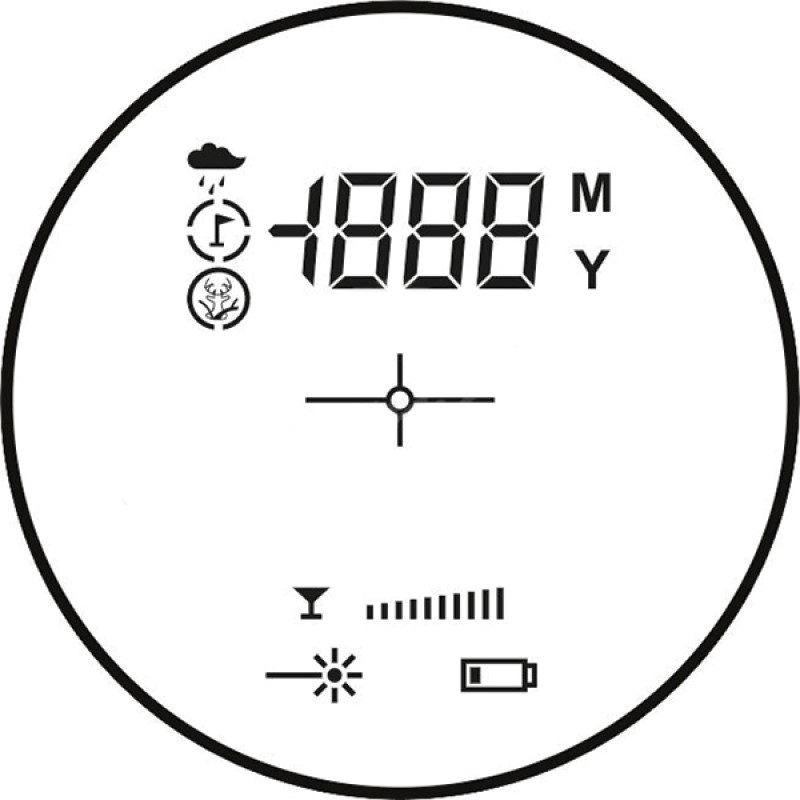 Дальномер лазерный Hawke LRF LCD (6x25)