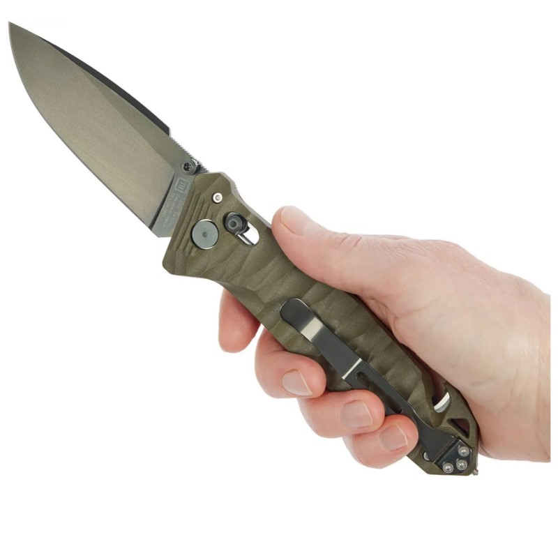 Ніж TB Outdoor CAC S200 Army Knife PA6 (довжина 230 мм, лезо 85 мм), оливкова
