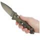 Ніж TB Outdoor CAC S200 Army Knife PA6 (довжина 230 мм, лезо 85 мм), оливкова