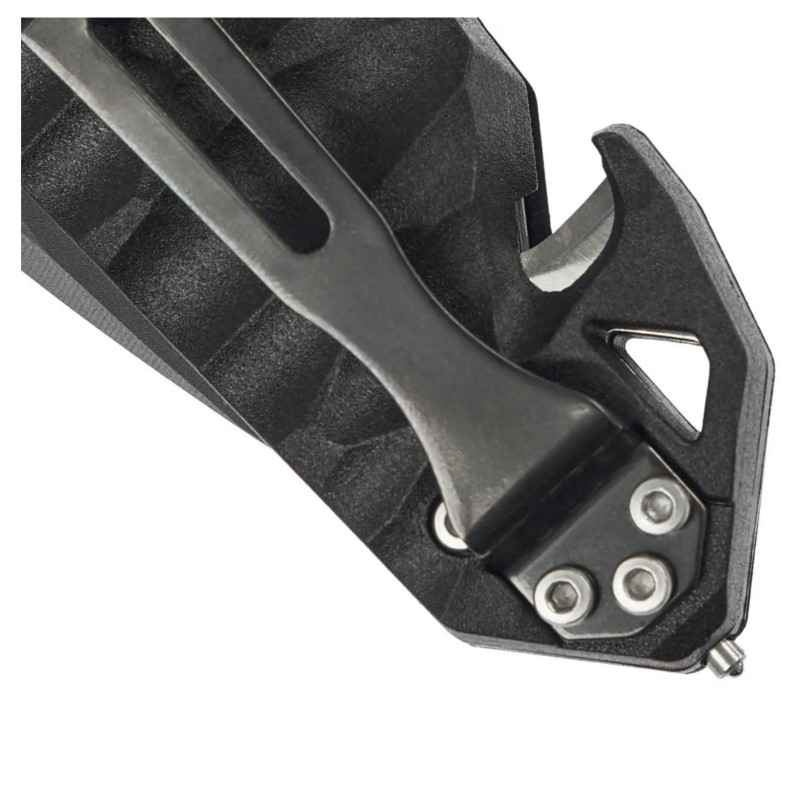 Ніж TB Outdoor CAC S200 Army Knife PA6 (довжина 230 мм, лезо 85 мм), чорний