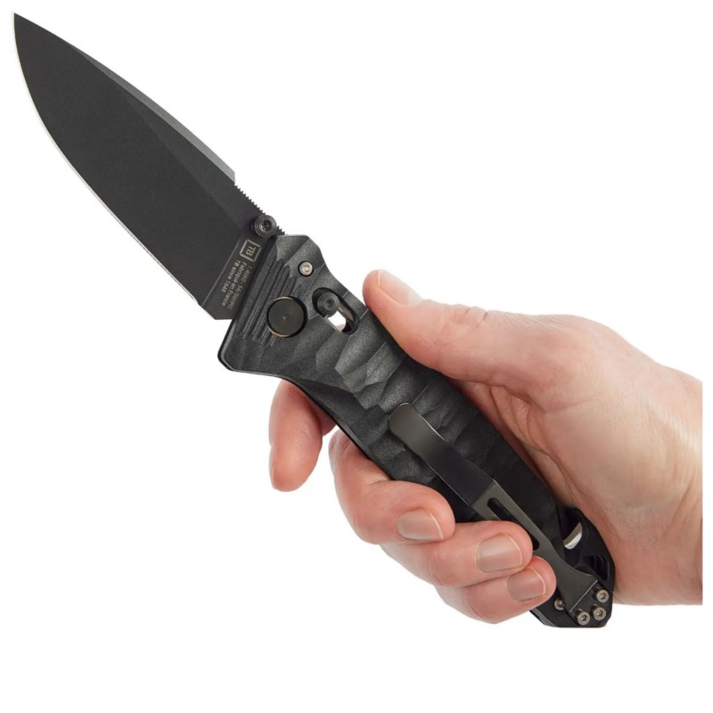 Ніж TB Outdoor CAC S200 Army Knife PA6 (довжина 230 мм, лезо 85 мм), чорний