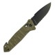 Ніж TB Outdoor CAC S200 Army Knife G10 напівсерейтор (довжина 230 мм, лезо 85 мм), оливкове