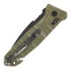Ніж TB Outdoor CAC S200 Army Knife G10 напівсерейтор (довжина 230 мм, лезо 85 мм), оливкове