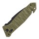 Ніж TB Outdoor CAC S200 Army Knife G10 напівсерейтор (довжина 230 мм, лезо 85 мм), оливкове