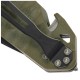Ніж TB Outdoor CAC S200 Army Knife G10 напівсерейтор (довжина 230 мм, лезо 85 мм), оливкове