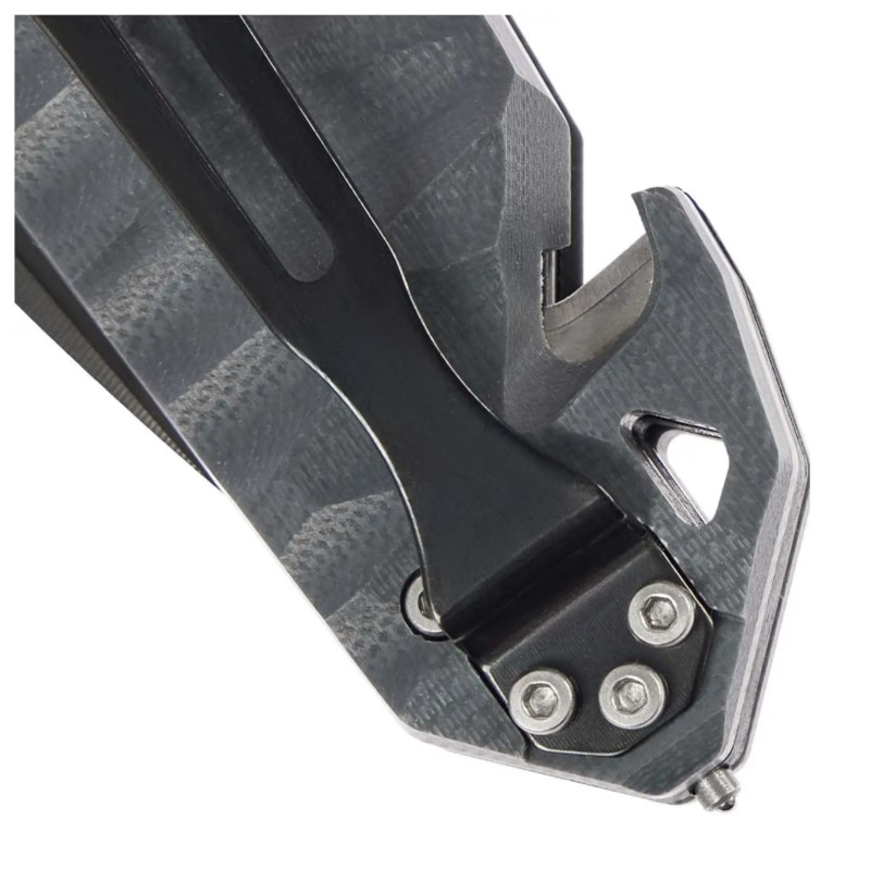 Ніж TB Outdoor CAC S200 Army Knife G10 напівсерейтор (довжина 230 мм, лезо 85 мм), синій