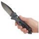 Ніж TB Outdoor CAC S200 Army Knife G10 напівсерейтор (довжина 230 мм, лезо 85 мм), синій