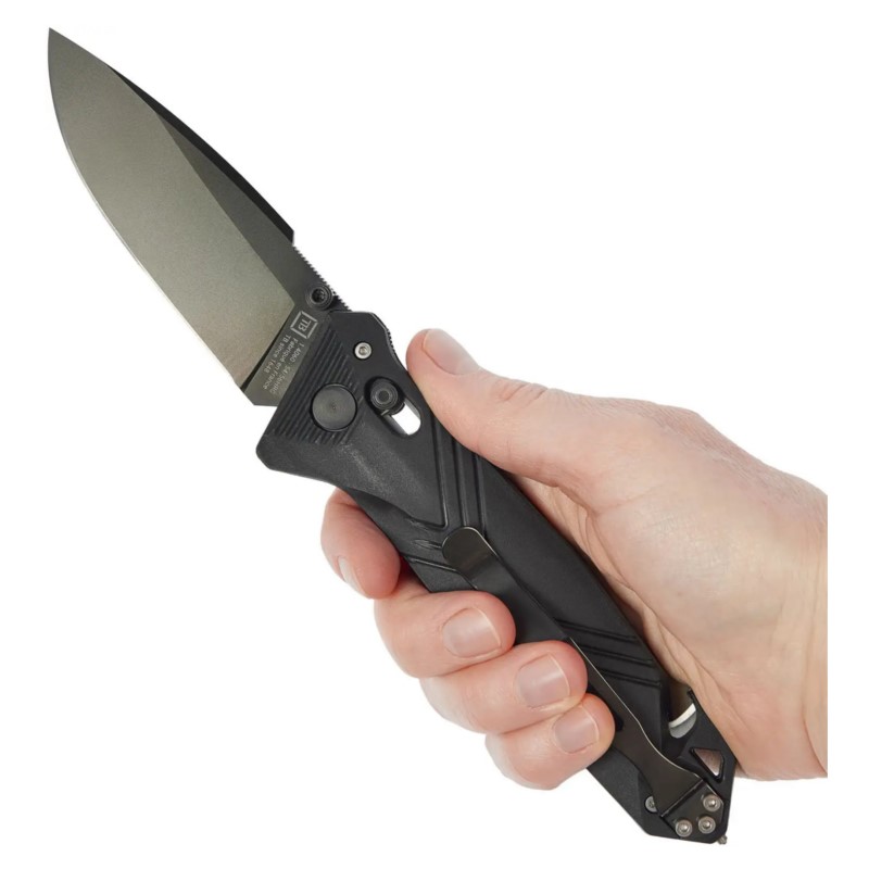 Ніж складаний TB Outdoor CAC Army Knife PA6 (довжина 230 мм, лезо 85 мм), чорний