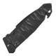 Ніж TB Outdoor CAC S200 Army Knife G10 напівсерейтор (довжина 230 мм, лезо 85 мм), чорний