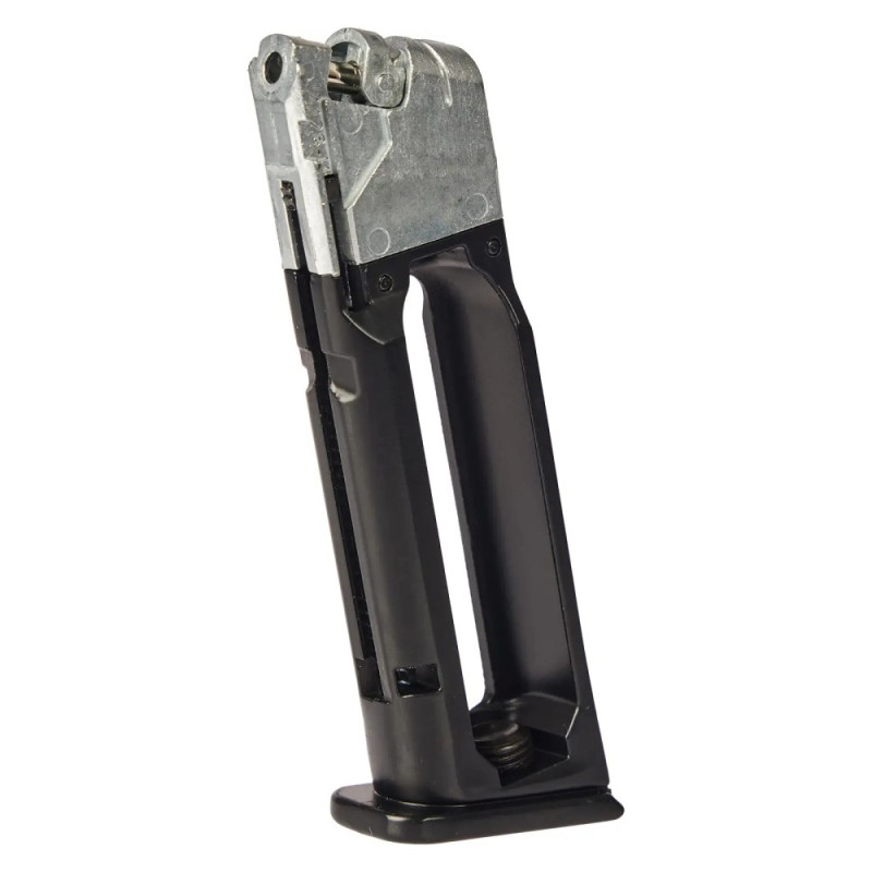 Пистолет пневматический ASG ISSC M22 Blowback (4,5mm), черный