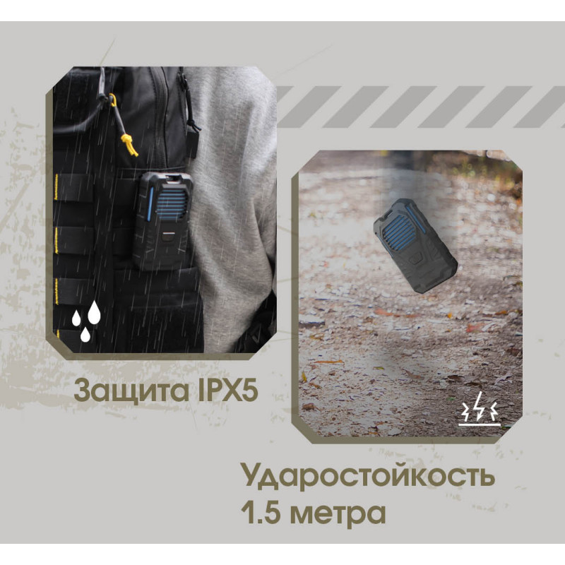Фумигатор беспроводной Nitecore EMR06 TAC (USB-C)