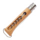 2 в 1 Ніж складаний + штопор Opinel №10 VRI Corkscrew (довжина: 228мм, лезо: 100мм), бук