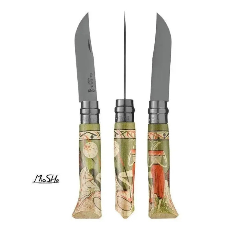 Ніж складаний Opinel №8 LE Nature by Mioshe (довжина: 190мм, лезо: 85мм)