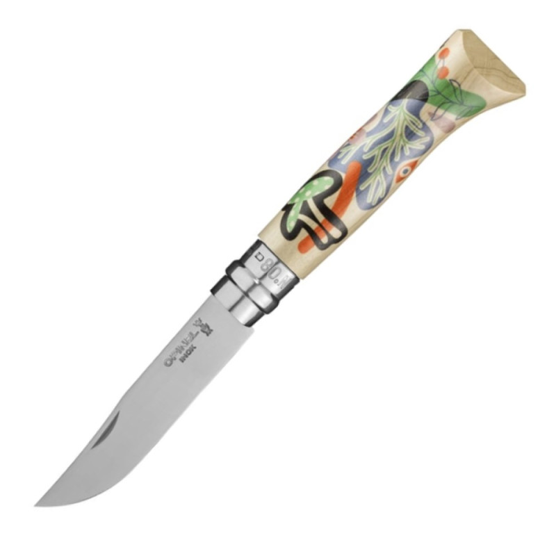 Ніж складаний Opinel №8 LE Nature by Perrine Honore (довжина: 190мм, лезо: 85мм)