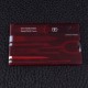 Набор Victorinox Swisscard (82х54х4мм, 10 функций), красный 0.7100.T