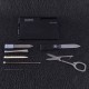Набор Victorinox Swisscard (82х54х4мм, 10 функций), черный прозрачный 0.7133.T3