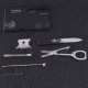 Набор Victorinox Swisscard (82х54х4мм, 10 функций), черный прозрачный 0.7133.T3