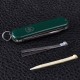Ніж складаний, мультитул Victorinox Classic SD (58мм, 7 функцій), зелений 0.6223.4