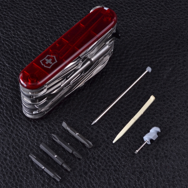 Нож складной, мультитул Victorinox Swisschamp Xlt (91мм, 50 функций), красный 1.6795.XLT