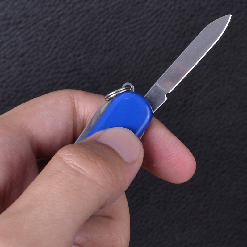 Ніж складаний, мультитул Victorinox Classic SD (58мм, 7 функцій), синій 0.6223.2