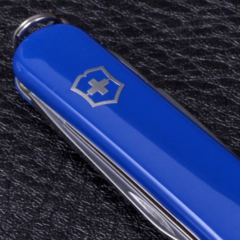 Ніж складаний, мультитул Victorinox Classic SD (58мм, 7 функцій), синій 0.6223.2