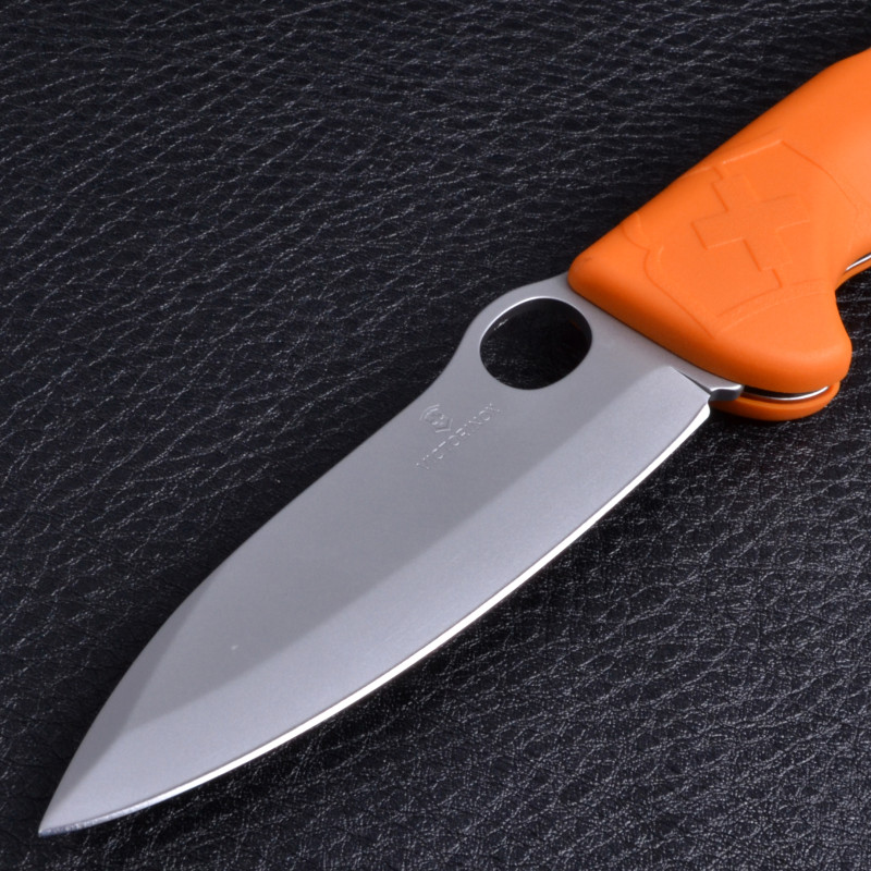 Ніж складаний Victorinox Hunter Pro One Hand (130мм), помаранчевий, чохол 0.9410.9