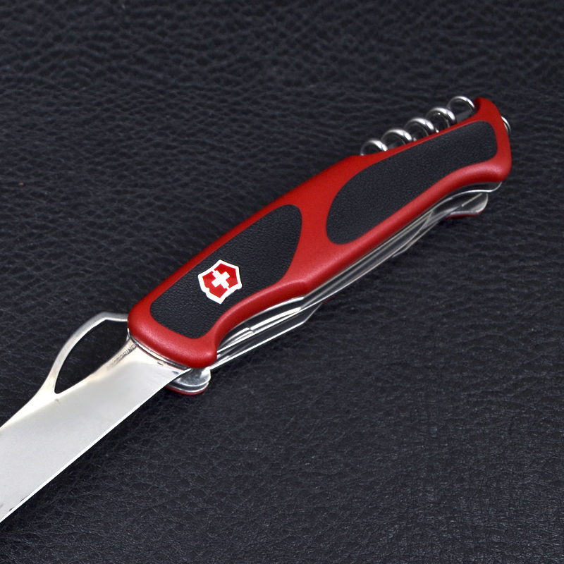 Ніж складаний, мультитул Victorinox Rangergrip 57 Hunter One Hand (130мм, 13 функцій) 0.9583.MC