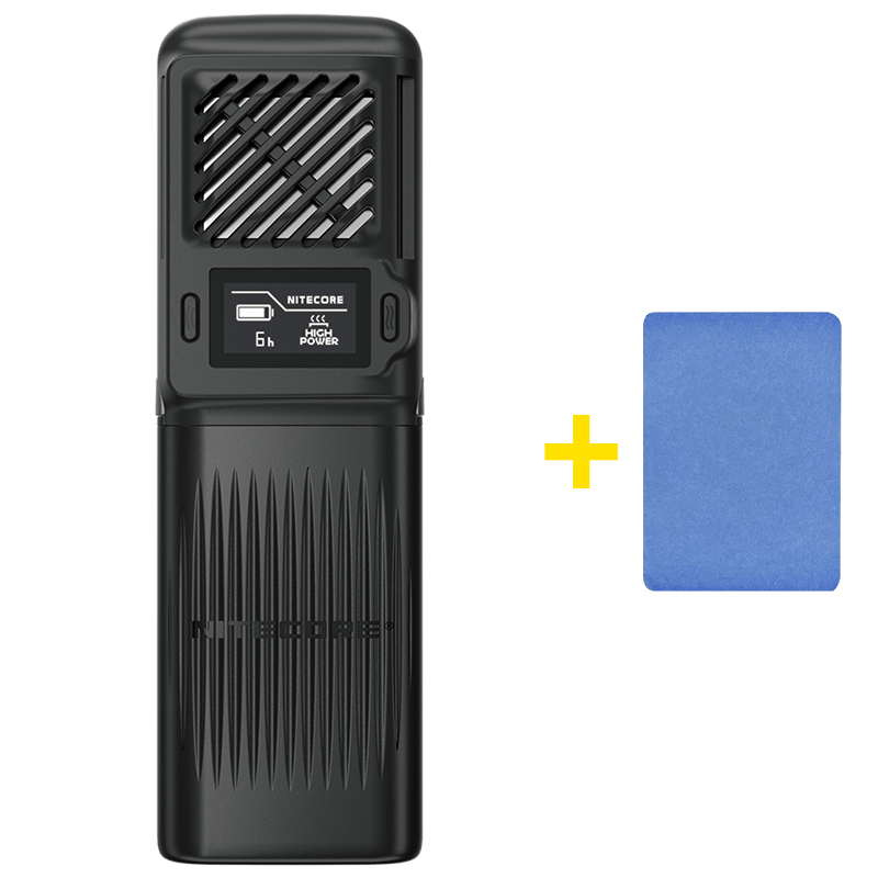 2в1 Фумігатор бездротовий, Power Bank Nitecore EMR23 (QC 3.0, 8000mAh)