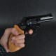 Револьвер під патрон флобера PROFI (3.0", 4.0мм), ворон-бук